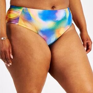 NWT Becca Colorful Women's Swim Bottom